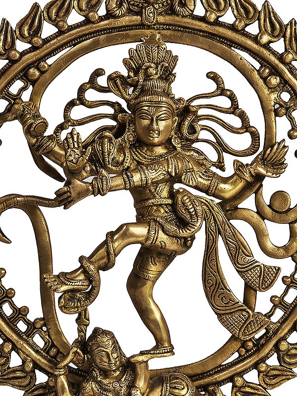 17 A Visual Representation Of Shabda Brahman In Brass Exotic India Art