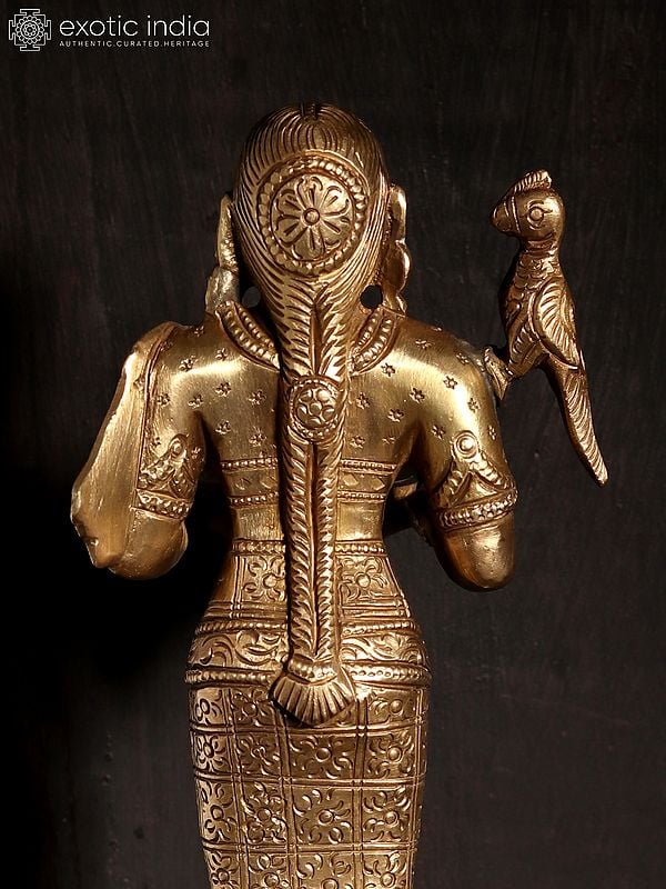 Deeplakshmi Hoysala Art Bronze Statue Exotic India Art