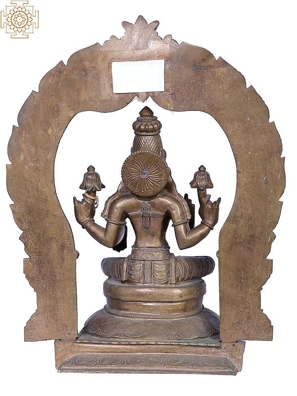 Bronze Goddess Lakshmi Handmade Madhuchista Vidhana Lost Wax