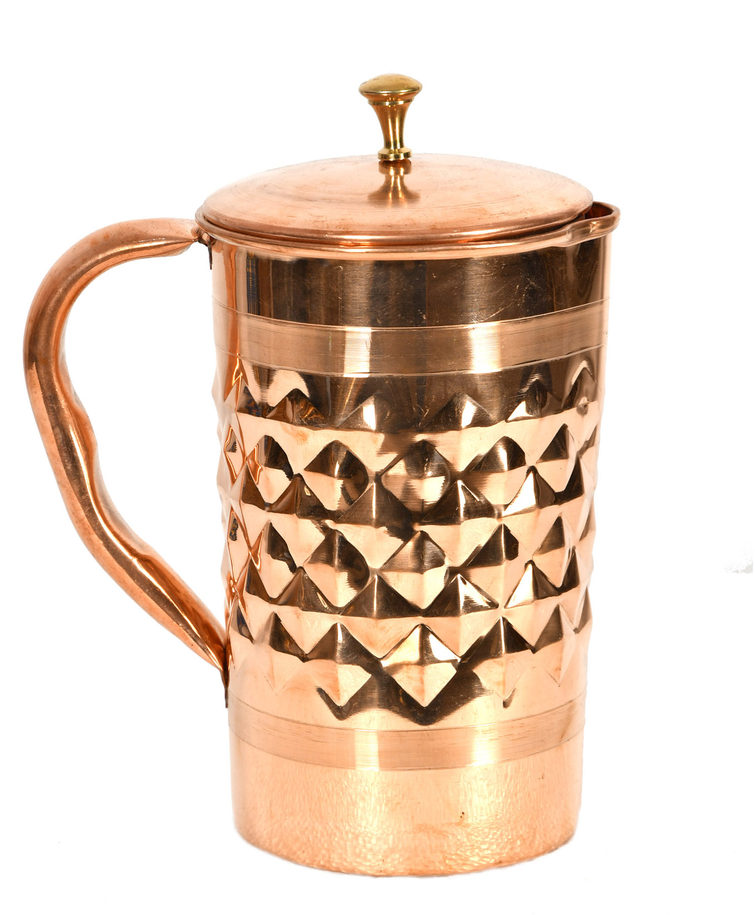 Copper Jug With Lid