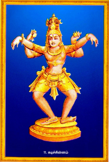 Six male dancers bring Shiva's tandava to life in all nine rasas