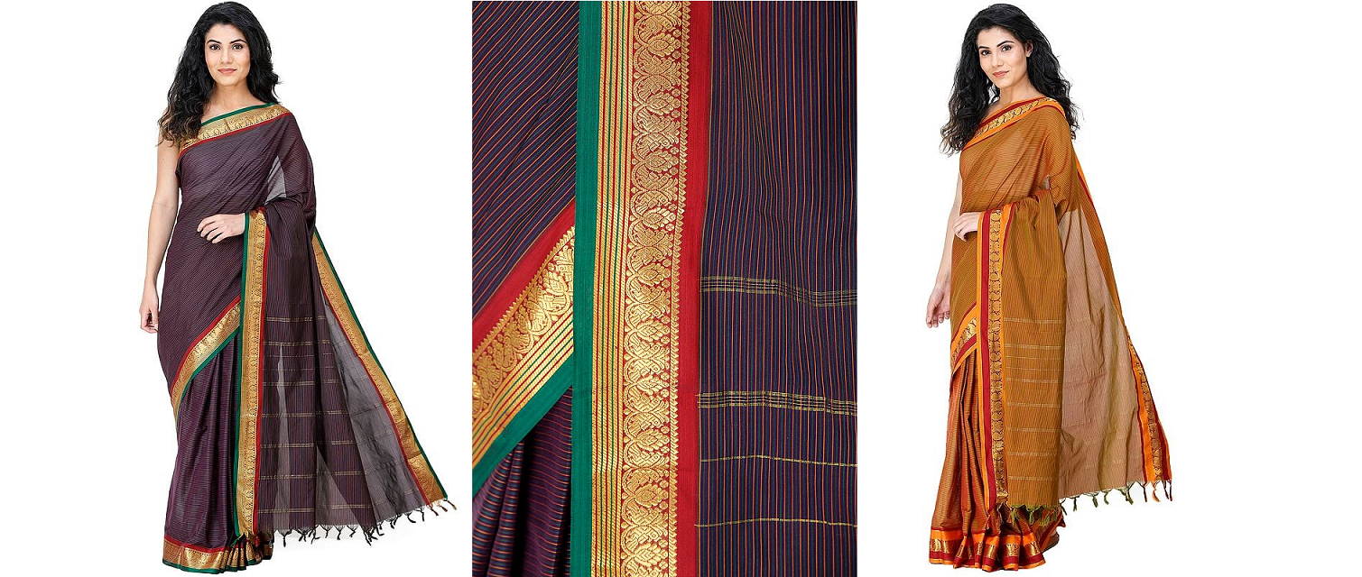 Uttariya - Cotton saree is a traditional Bengali saree and... | Facebook
