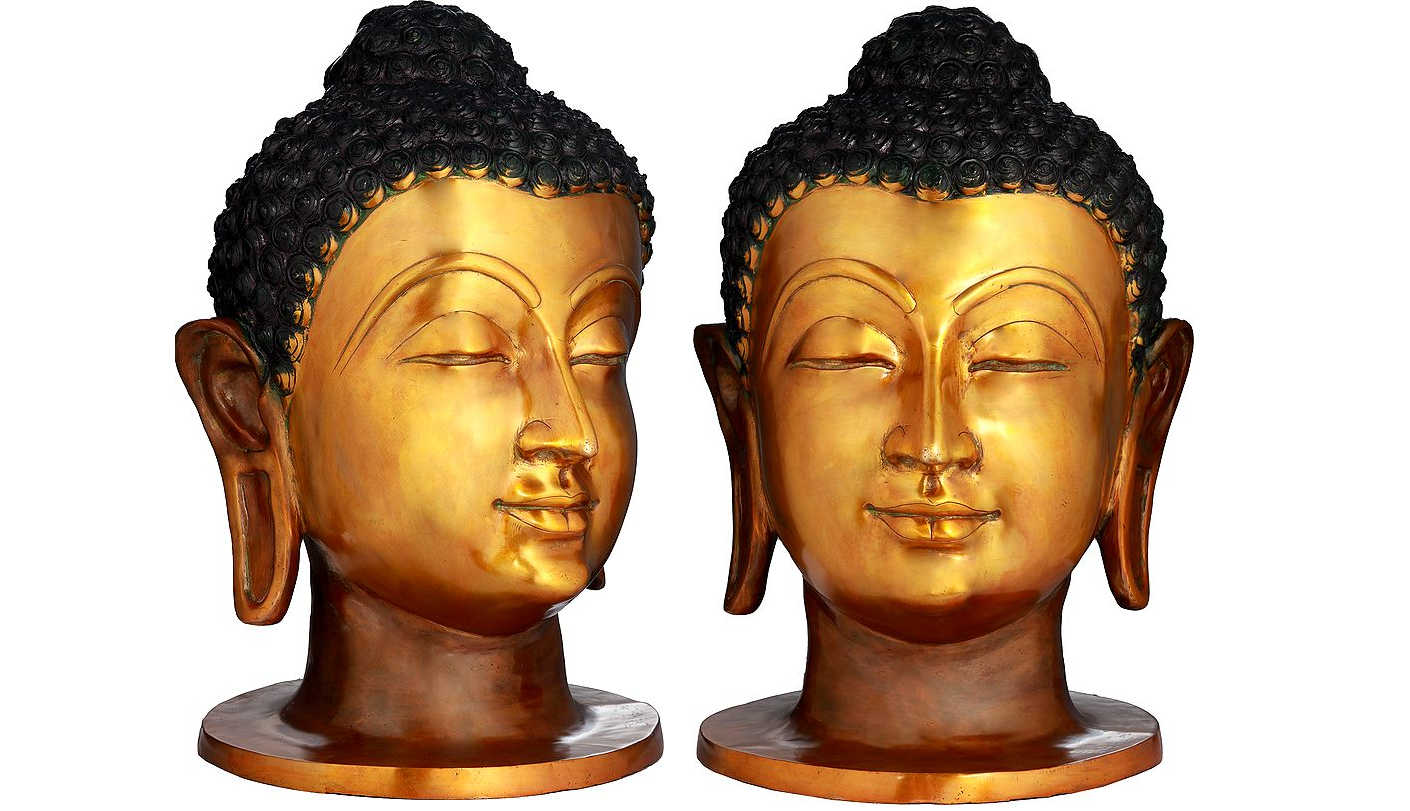 Majestic Little Buddha Statue  A Symbol of Enlightenment's Balance