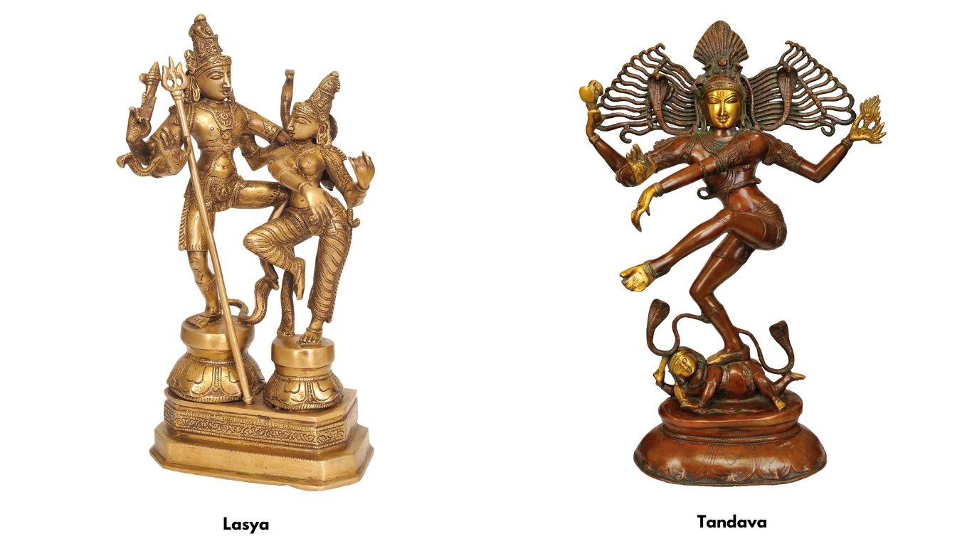 Shiva in dancing posture of Nataraja the King of Dance Stock Photo - Alamy