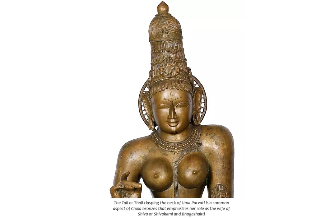 Uma-Parvati Chola bronzes idol