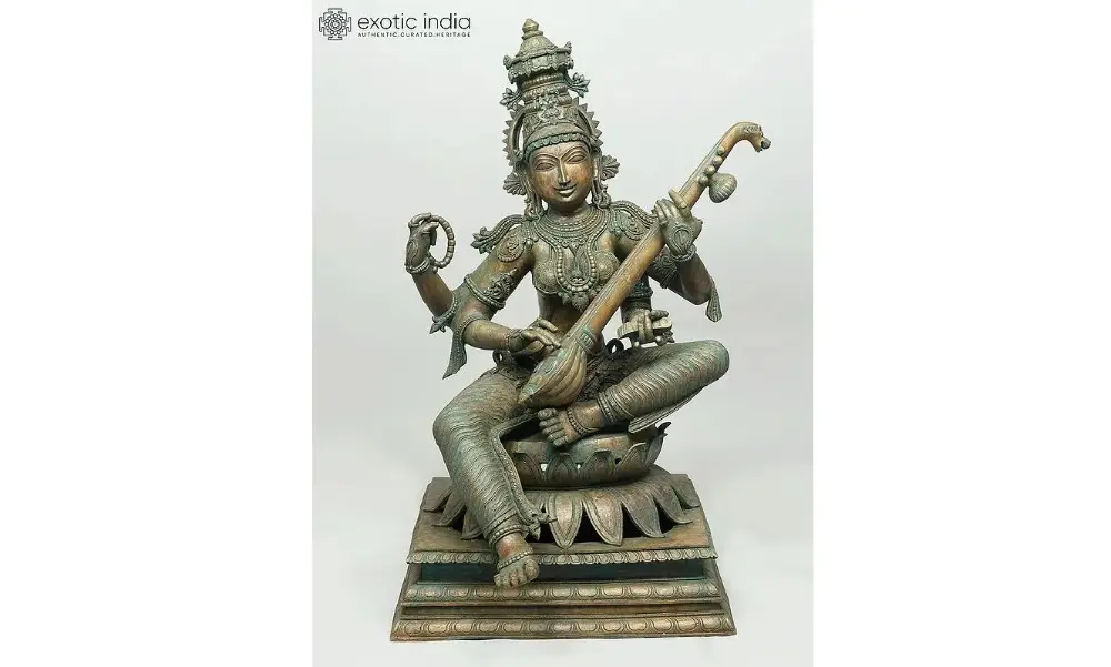 Four Armed Goddess Saraswati