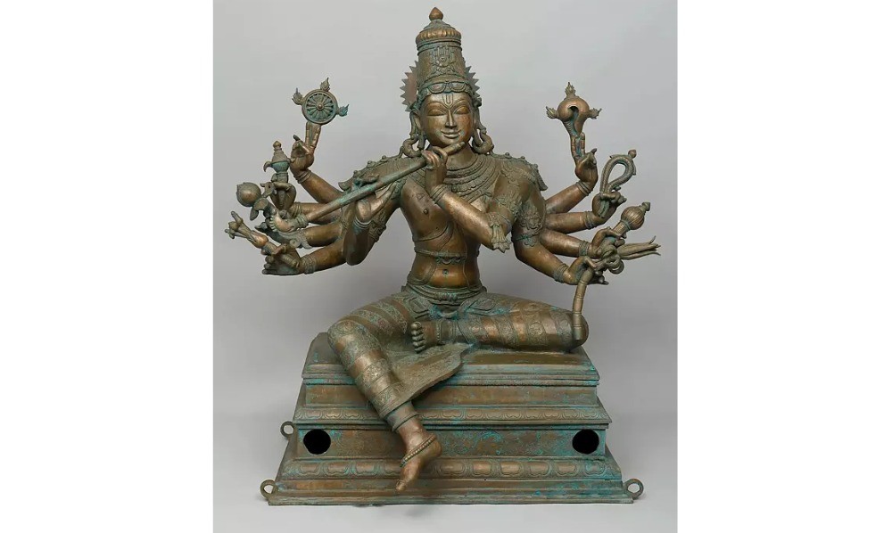 Krishna as Mahavishnu