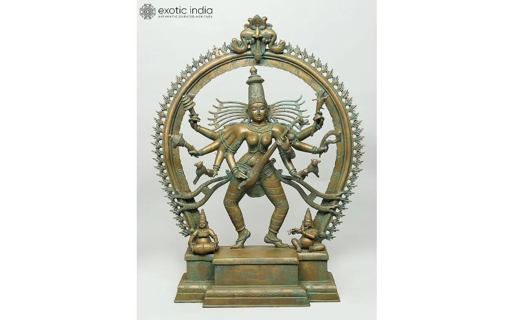 Dancing Mahavidya Goddess Matangi