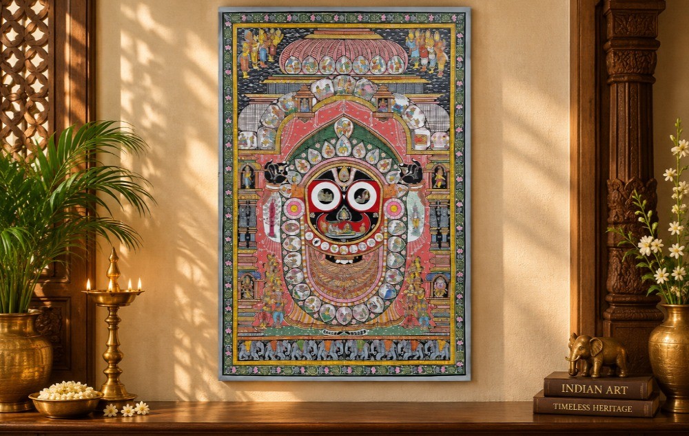 Jagannath Ji Pattachitra Painting