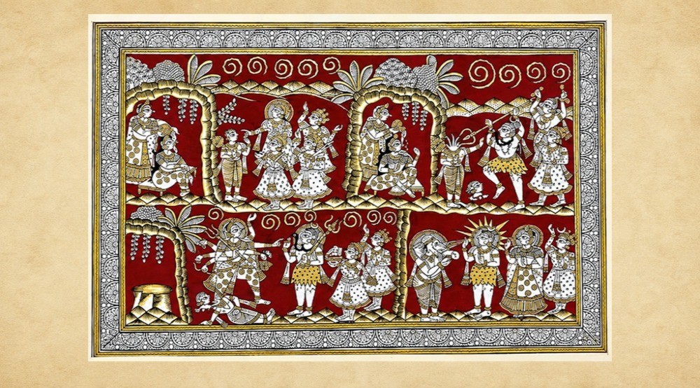 Lord Ganesha | Phad Painting