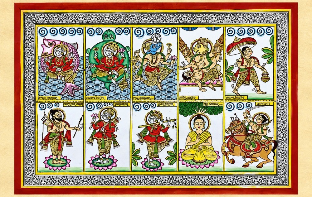 Dashavatara | Phad Painting