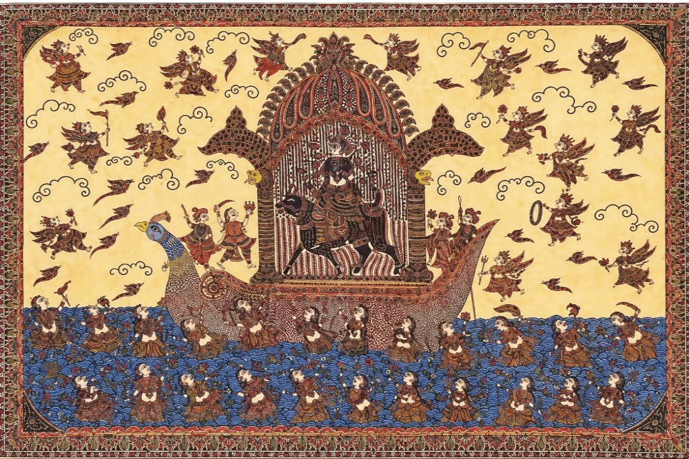 Goddess Vahanvati - Mata Ni Pachedi
