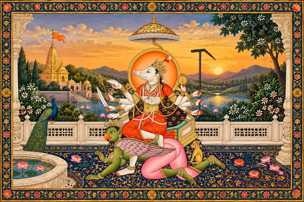 Goddess Varahi (One of the Saptamatrikas)