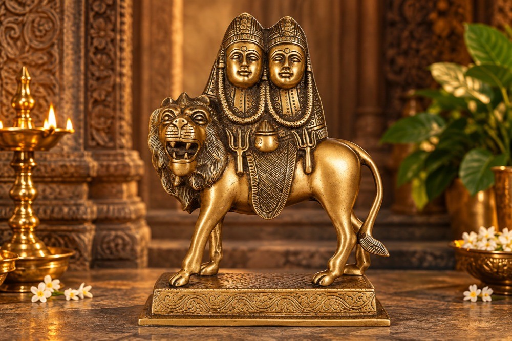 Chamunda Devi | Brass Statue