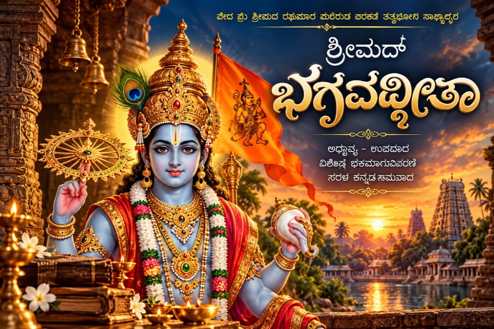 Srimad Bhagavadgita (Kannada)