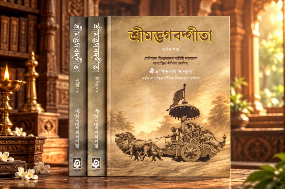 Shrimad Bhagwat Gita in Bengali (Set of 3 Volumes)