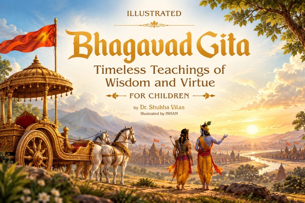 llustrated Bhagavad Gita- Timeless Teachings of Wisdom and Virtue for Children