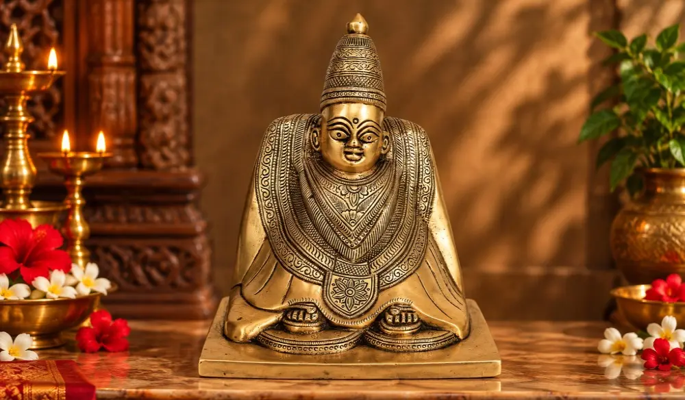 Goddess Manasa Devi Statue in Brass