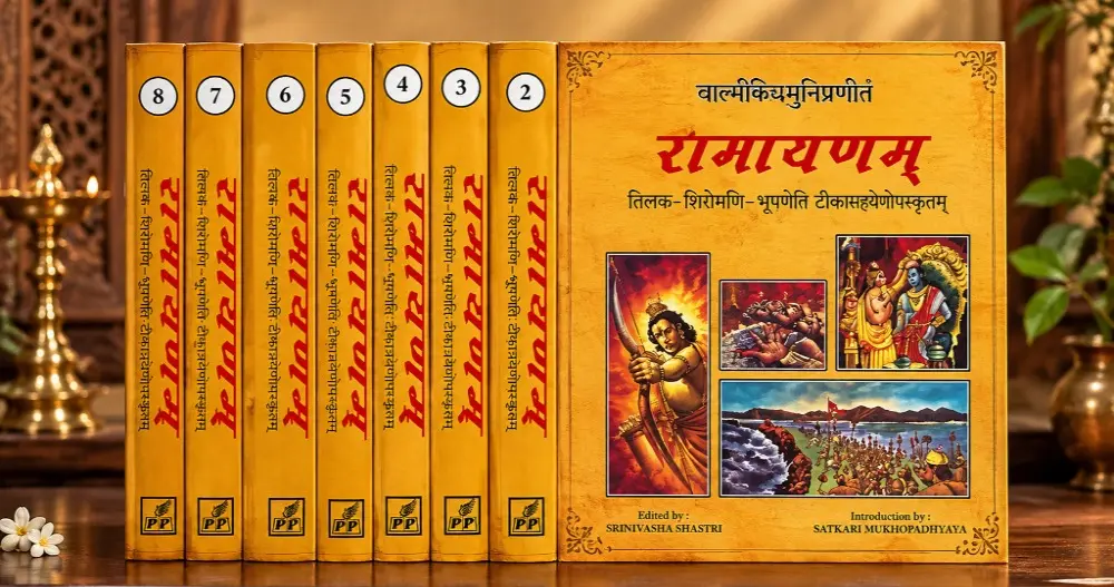 Ramayana of Valmiki-With Three Ancient Commentaries