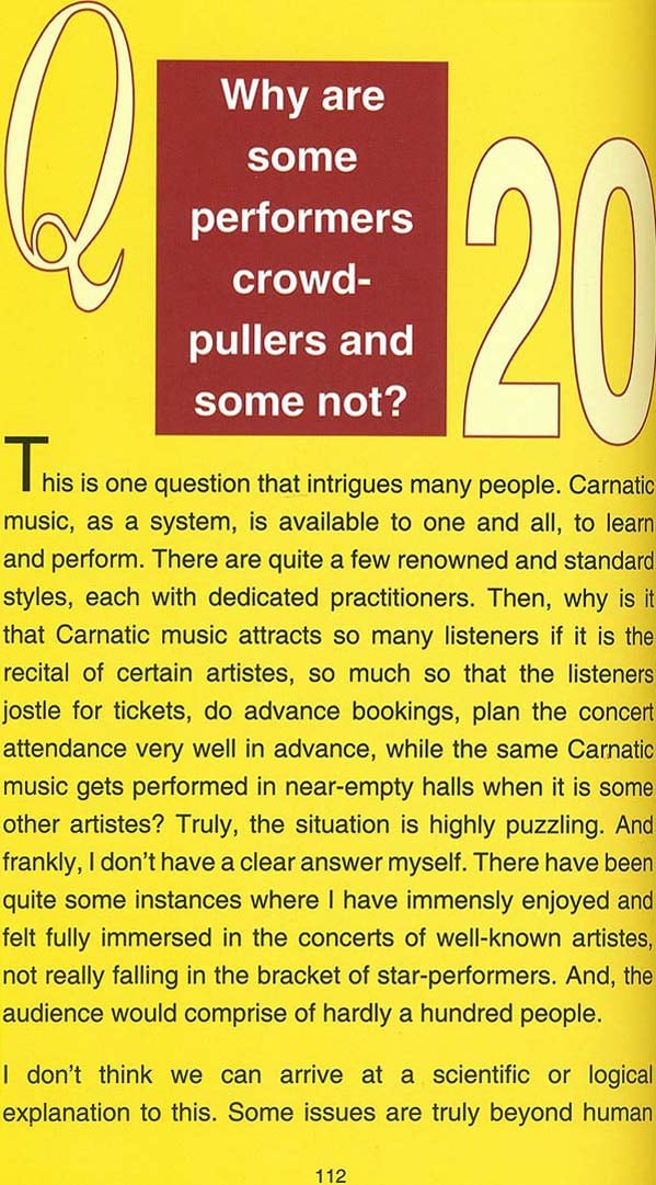 50 Questions and Answers on Carnatic Music