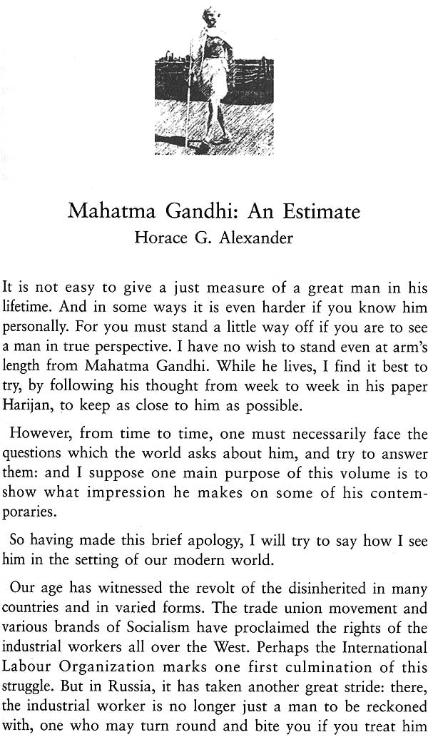 Mahatma gandhi essays