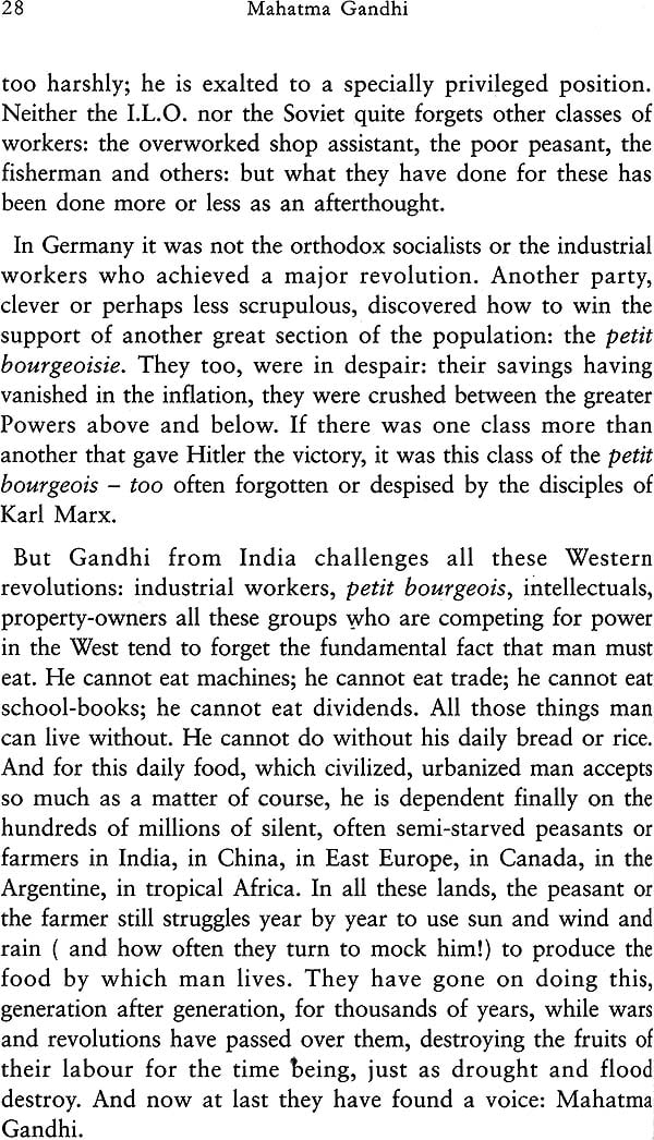 Mahatma gandhi essays and reflections on his life and work