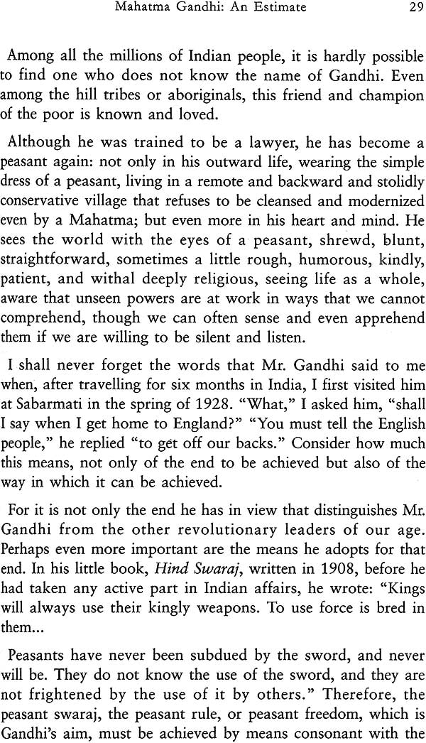 essay on gandhi