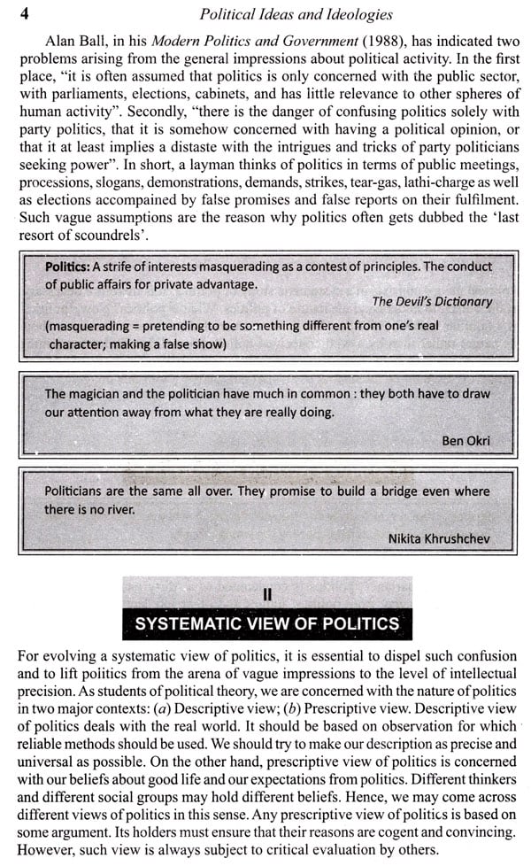 Political Ideas And Ideologies (Understanding Political Theory: Major ...