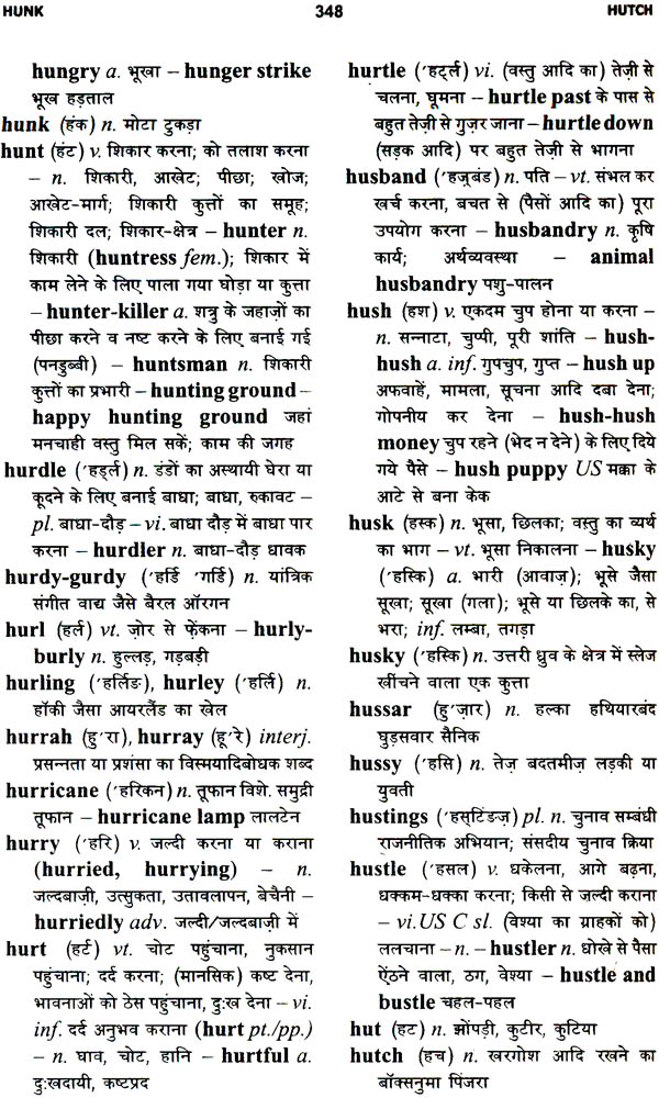 The Rupa English-Hindi Dictionary