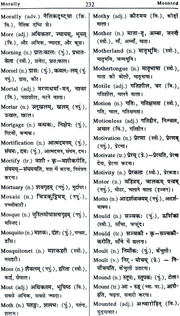 Meaning In Hindi To English Dictionary