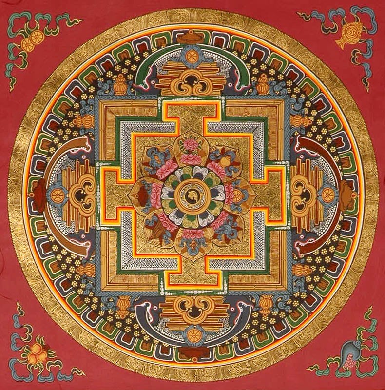 Mandala of Sacred Syllable