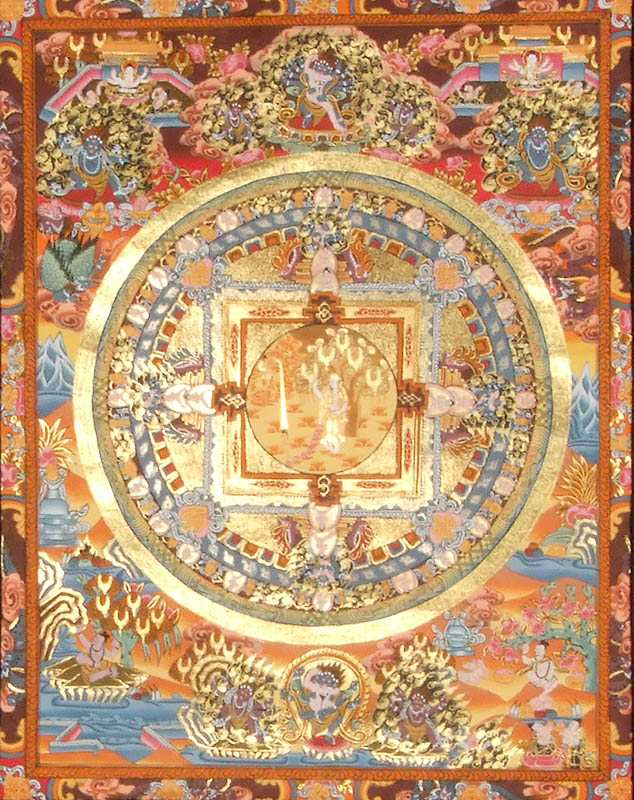 Mayadevi (Mother of Shakyamuni) Mandala