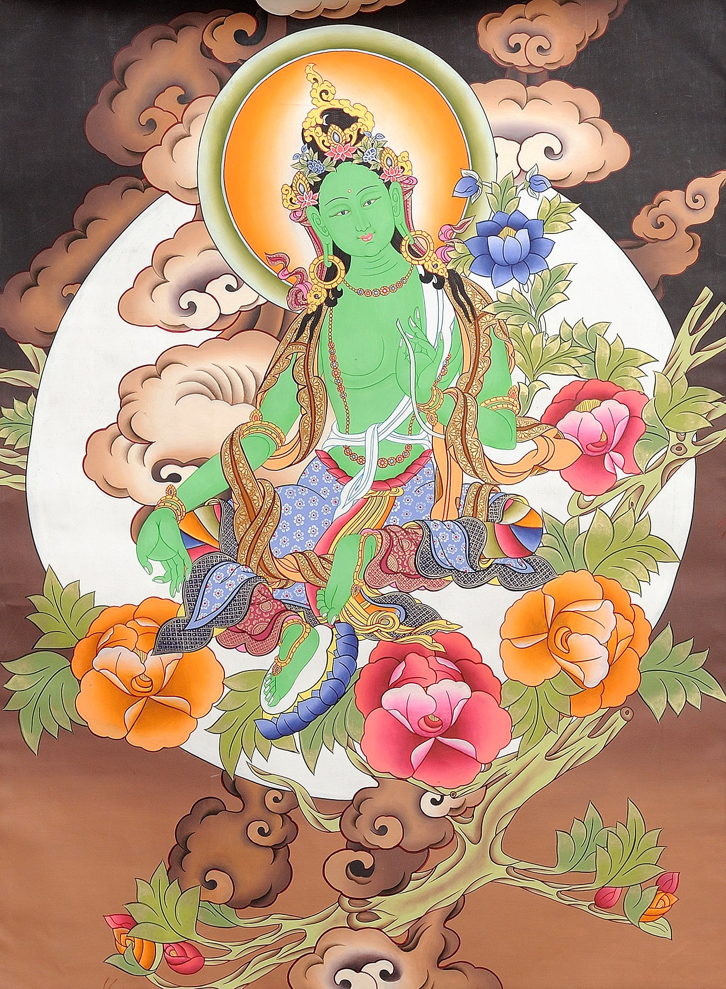 Saviour Goddess Green Tara