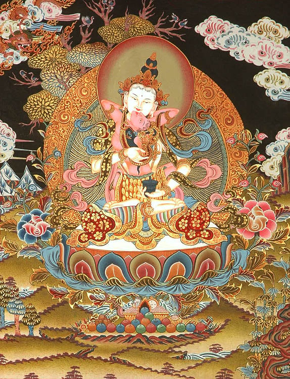 Vajrasattva in Yab Yum