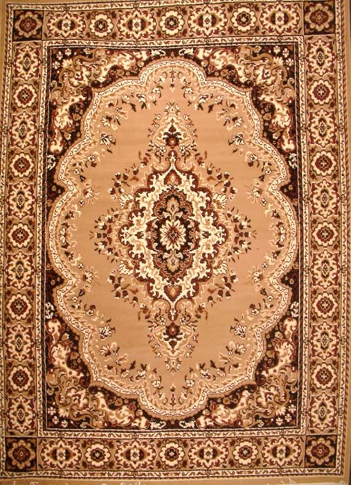 Brown Colored Poly-Cotton Carpet