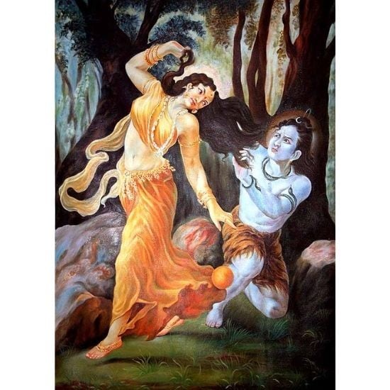 Parvati - Goddess of Love & Devotion - Hindu Goddess - Exotic India Art