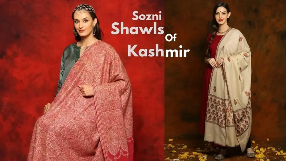 History and Technique of Sozni Shawls: Hand-Embroidery Winter Wears from Kashmir