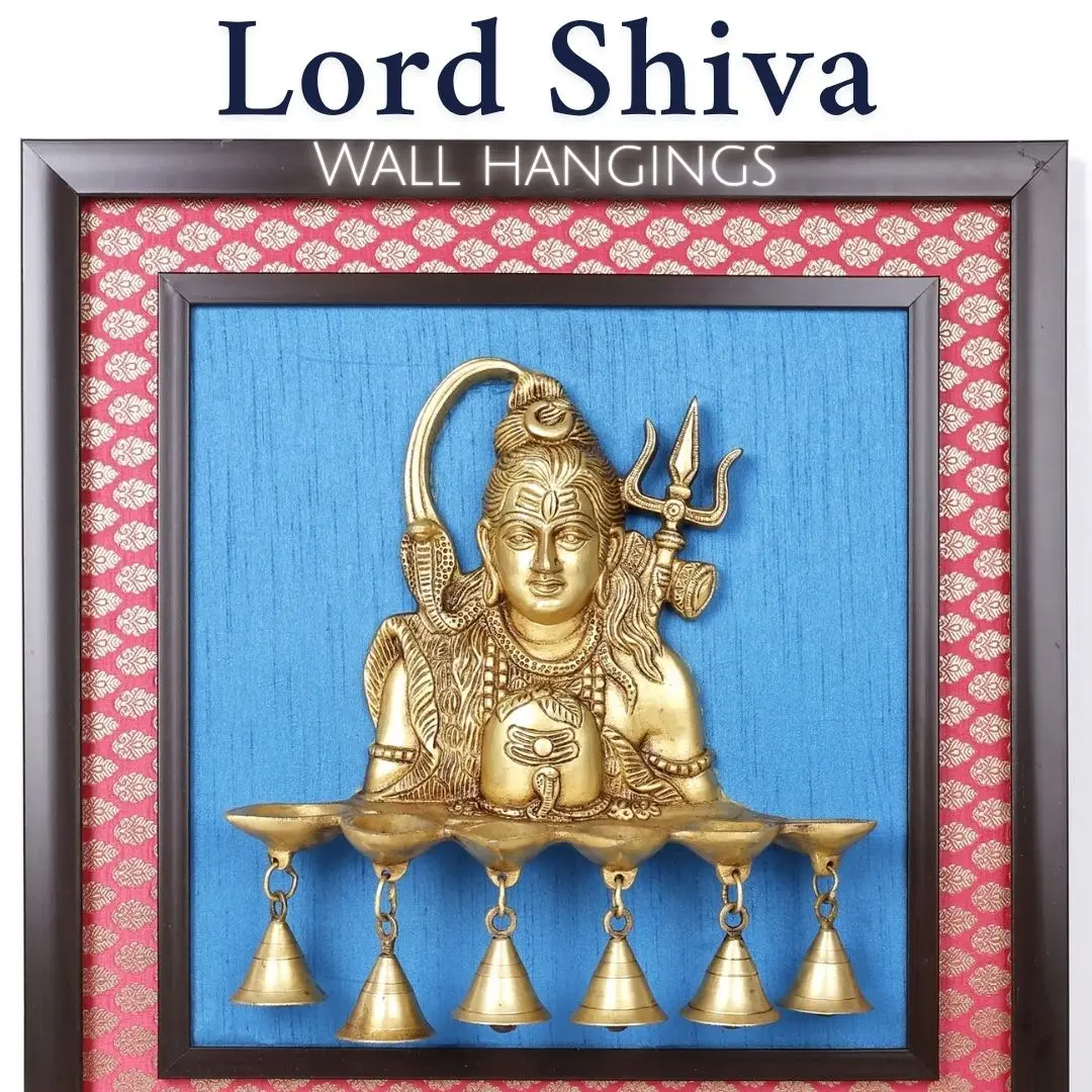 Brass Shiva Wall Hangings : Vastu Tips & Sacred Decor Ideas