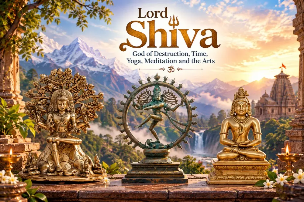 Lord  Shiva: God of Destruction, Time, Yoga, Meditation and the Arts
