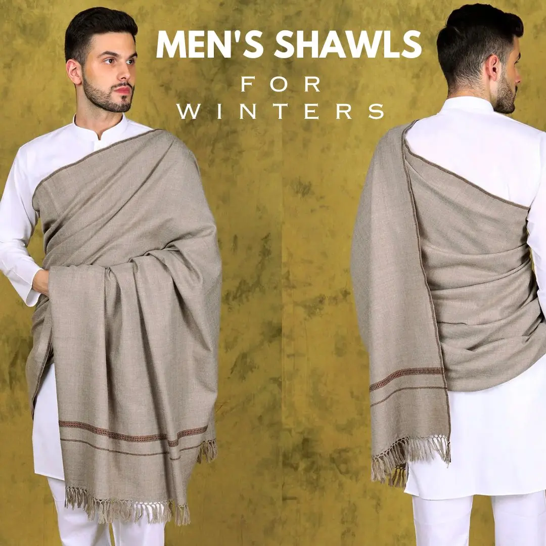 Men's Shawls : For A Trendy and Traditional Winter Wardrobe