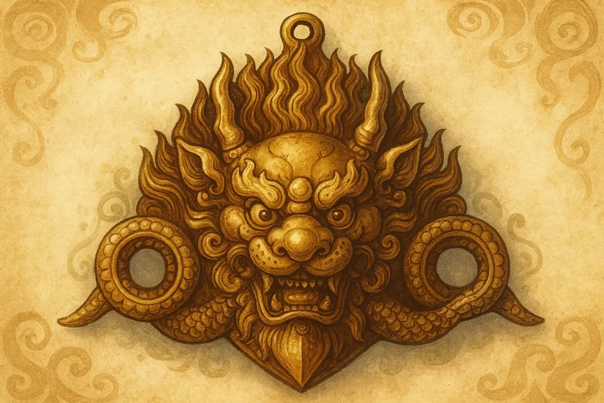 Kirtimukha: The Self Devouring Face that Guards the Sacred