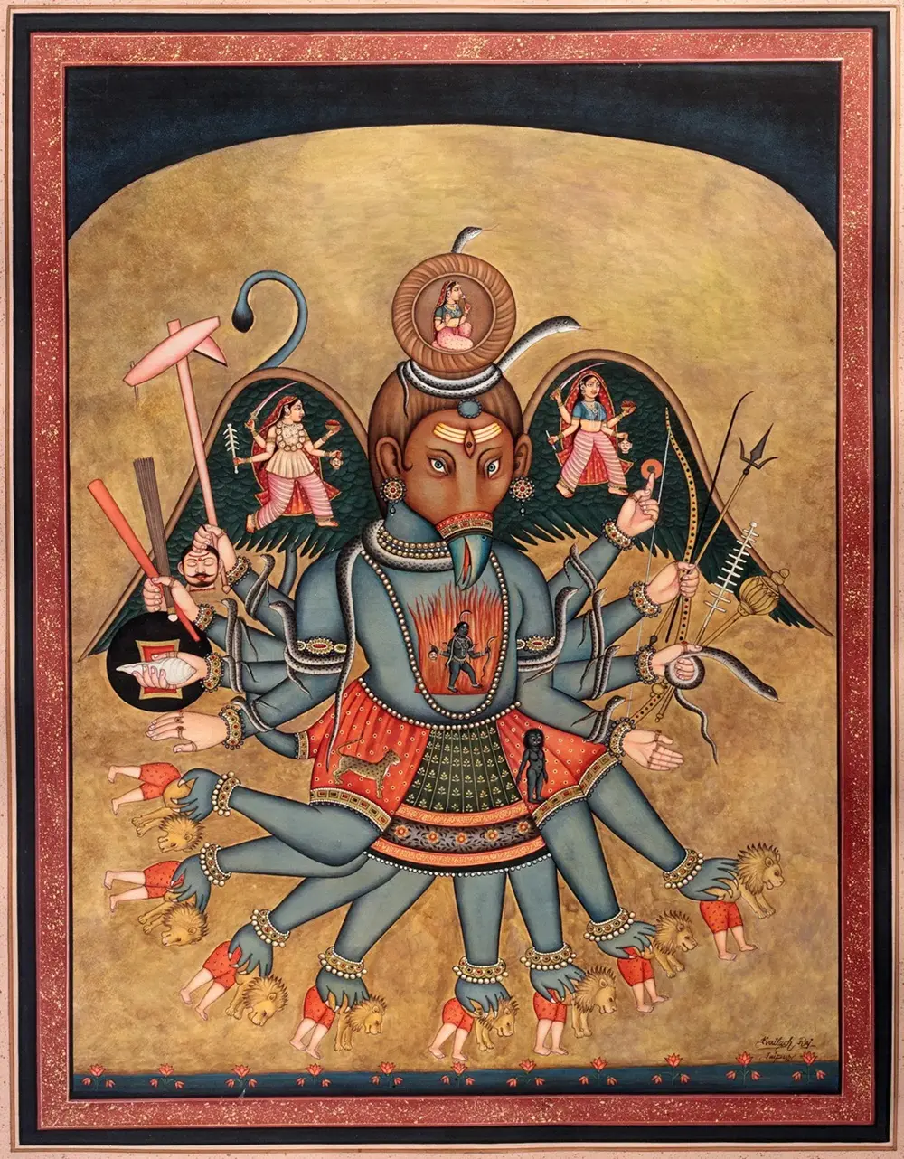 Sharabha and Narasimha: A Battle That Shook the Universe