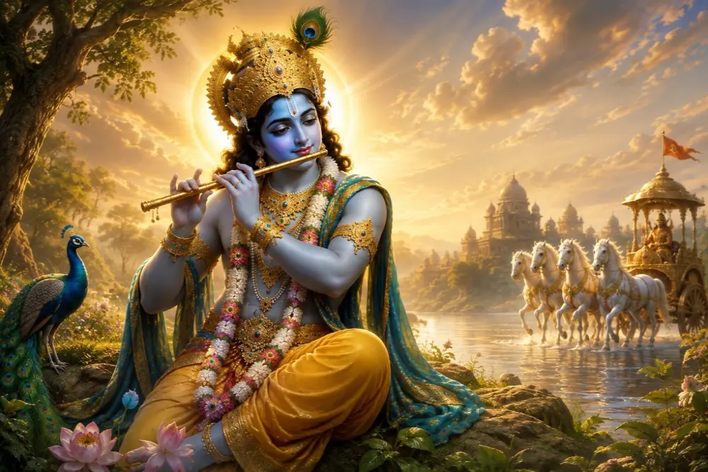 Lord Krishna: The Eighth and Most Complete Incarnation (Avatar) of Lord Vishnu