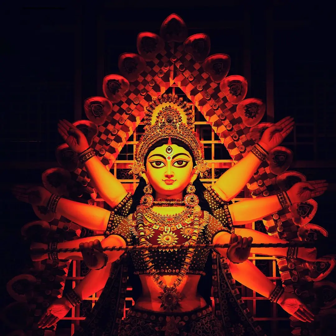 What Does Goddess Durga's Weapons Symbolizes?