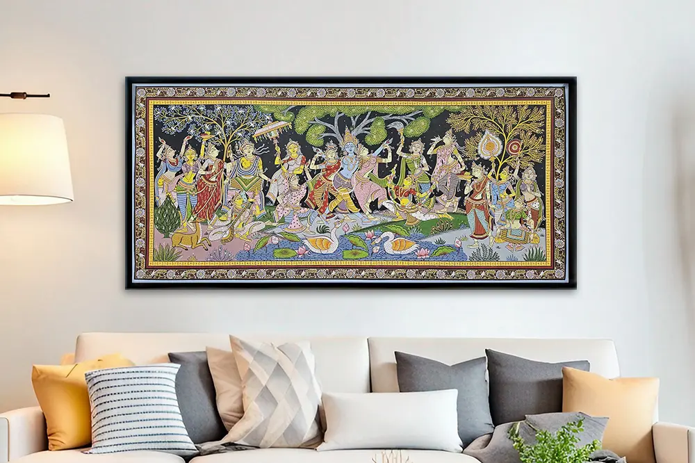 Embracing at Times Square: Learning Love from The Gopis of Vrindavan