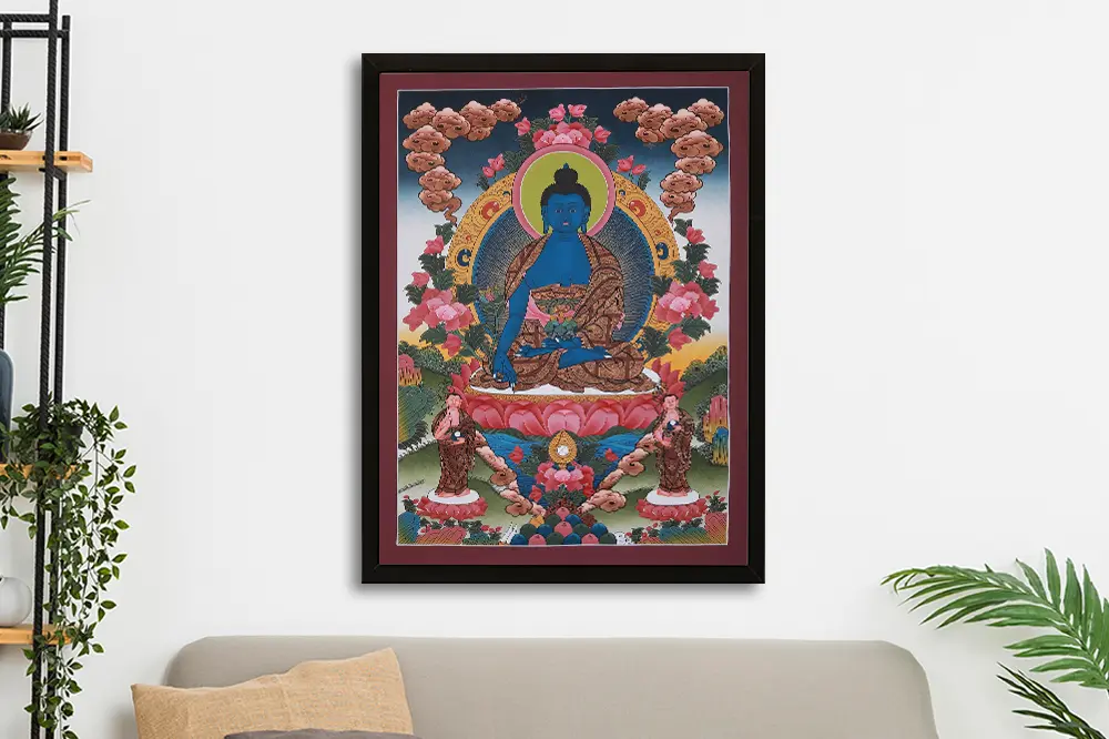 Sacred Buddhist Painting - The Tibetan Thangka