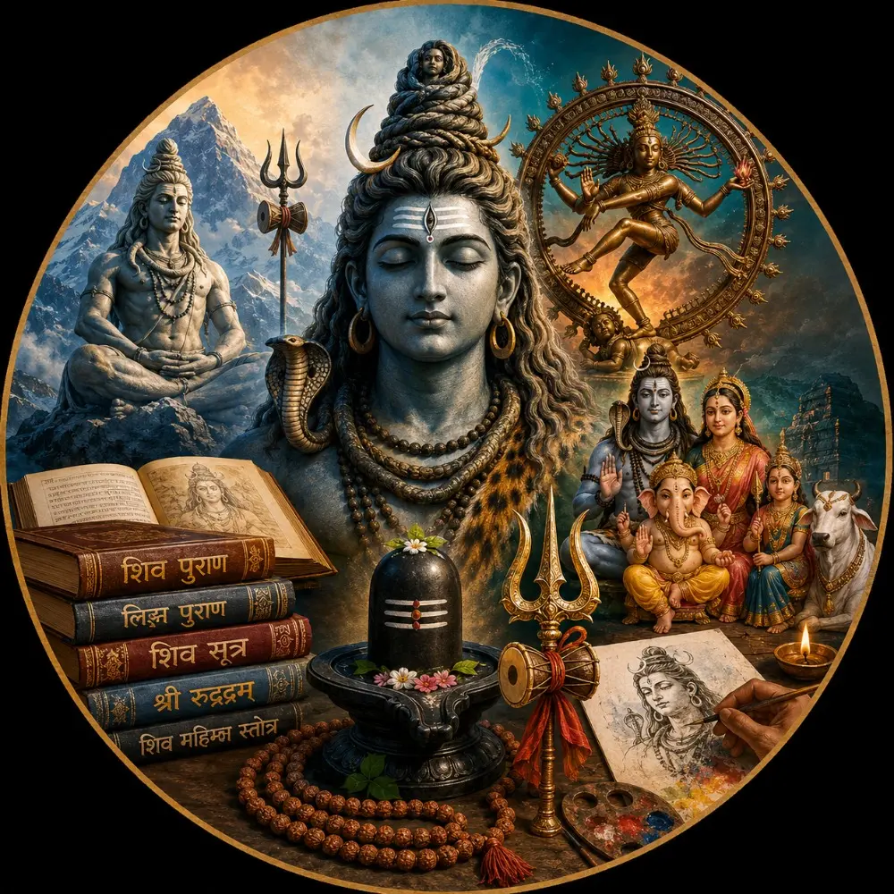 Lord Shiva: Stories, Statues, Symbols, Art, Books and the Many Forms of Mahadeva