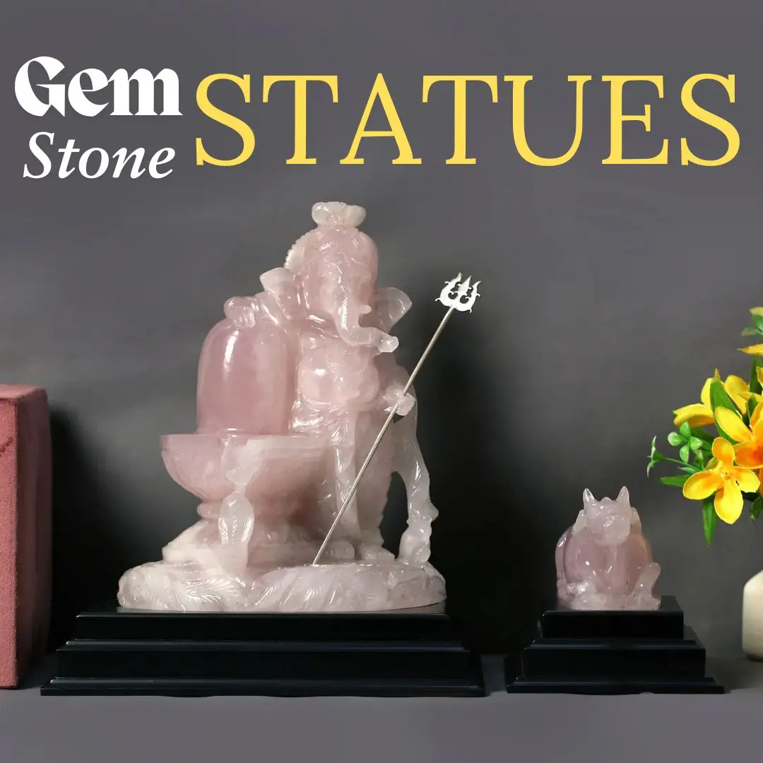 Gemstone Statues : A Sparkling Fusion of Art and Spirituality