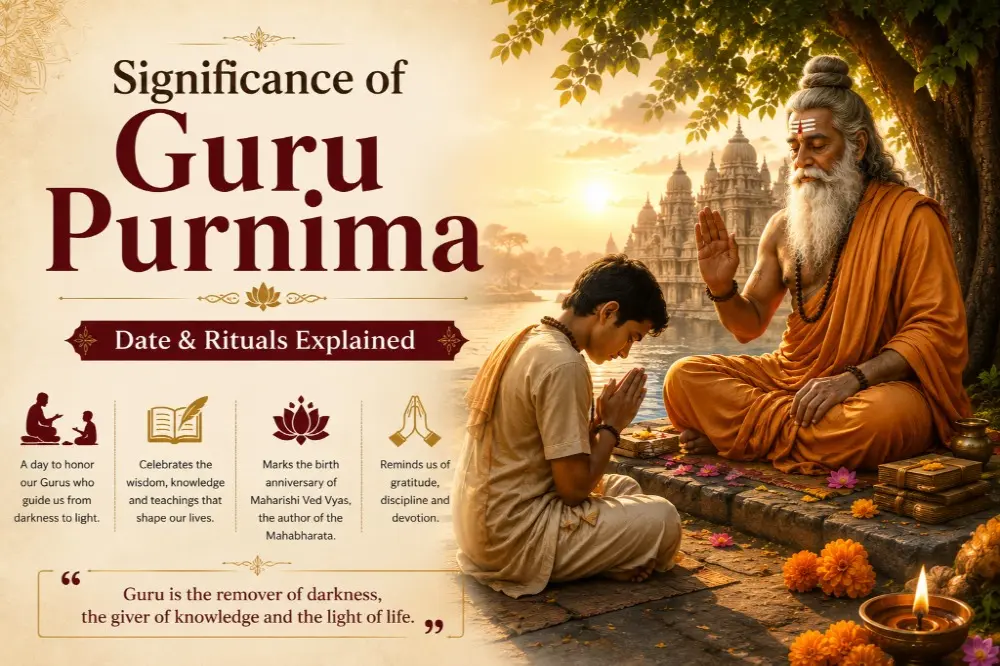 Guru Purnima 2026: Date, Puja Timings, History, Rituals & Significance