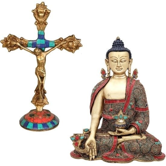 Buddha and Christ - Two Gods on the Path to Humanity